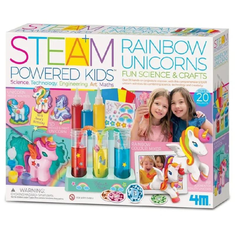 4M - STEAM Powered Kids: Rainbow Unicorns Fun Science and Crafts