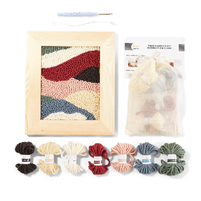 Punch Needle Kit - Abstract