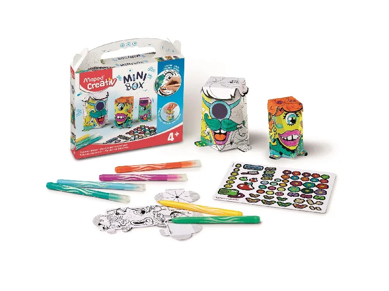 Maped Creativ Mini Box Monsters to Decorate