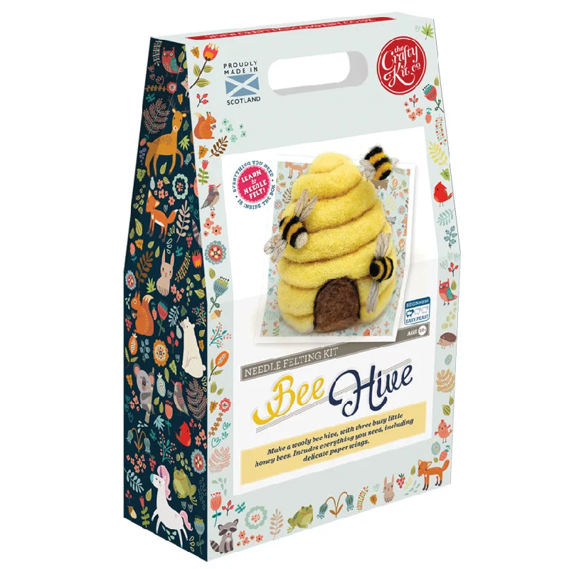 Needle Felting Kit - Bee Hive