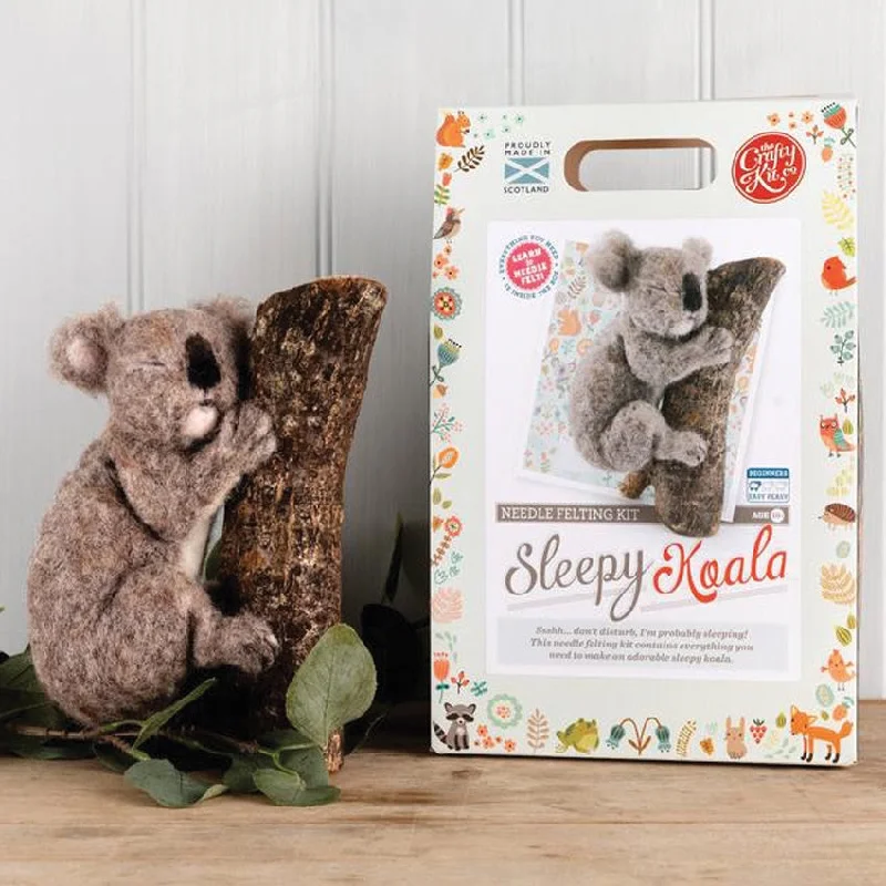 Needle Felting Kit - Sleepy Koala