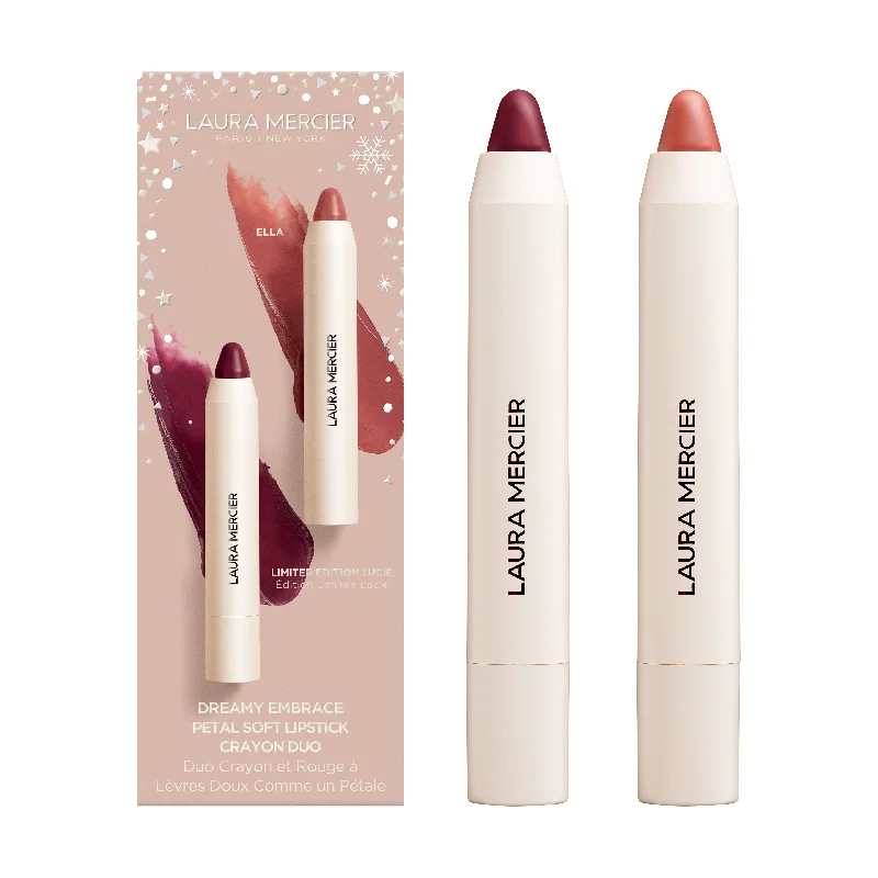 Dreamy Embrace Petal Soft Lipstick Crayon Duo (Limited Edition)