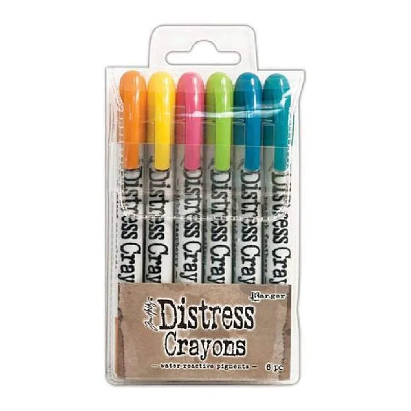 Tim Holtz Distress Crayon Set Set #1