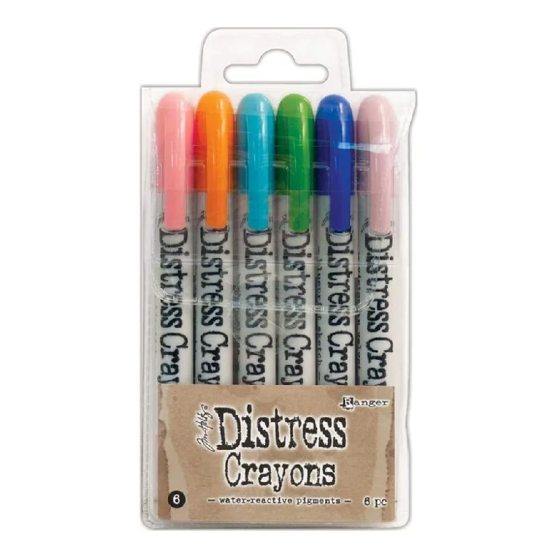 Tim Holtz Distress Crayon Set Set #6