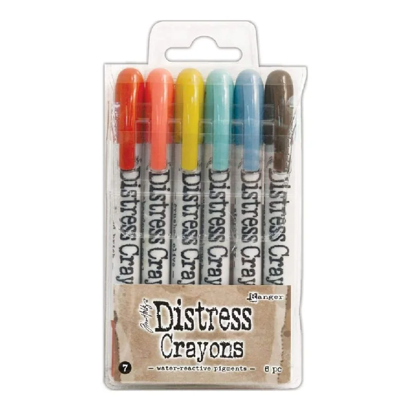 Tim Holtz Distress Crayon Set Set #7