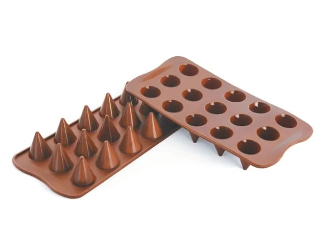 Nr28, Silicone mould chocolate truffle, Cone