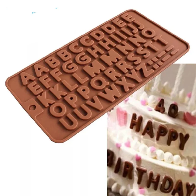 Nr26 Silicone mould chocolate Alphabet