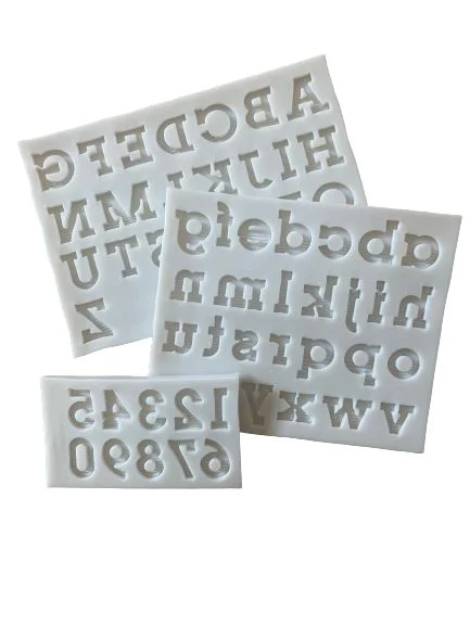 Alphabet Silicone Mould