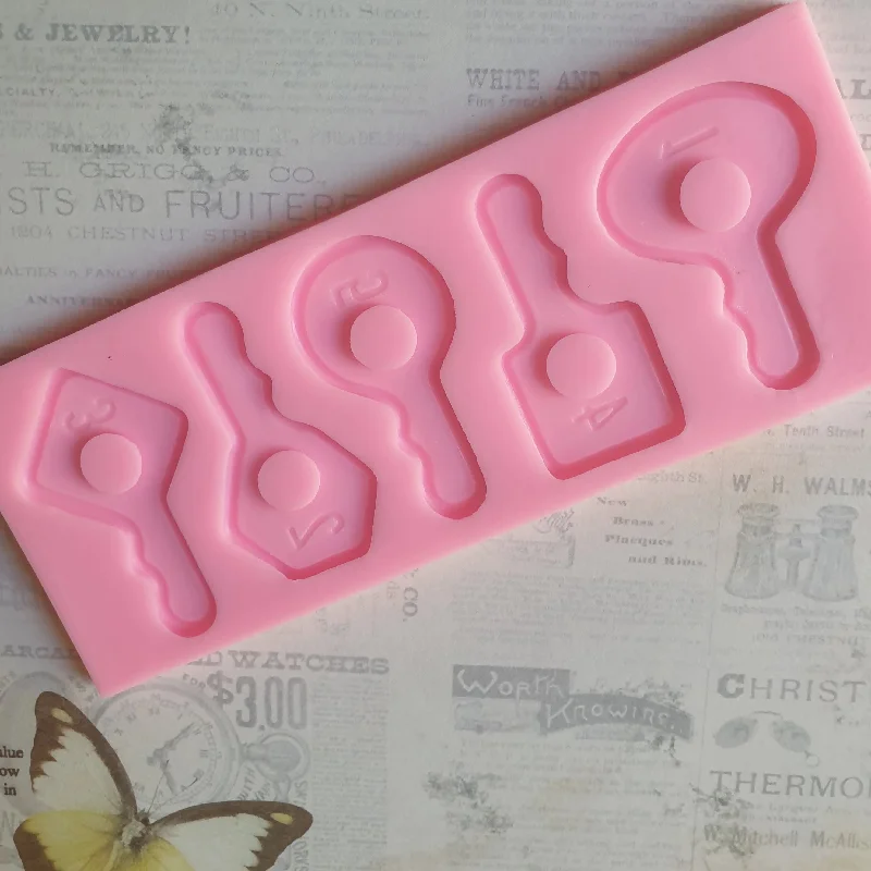 Baby key silicone mould