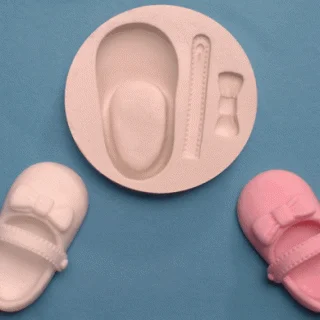 Baby Shoe Silicone Fondant Mould