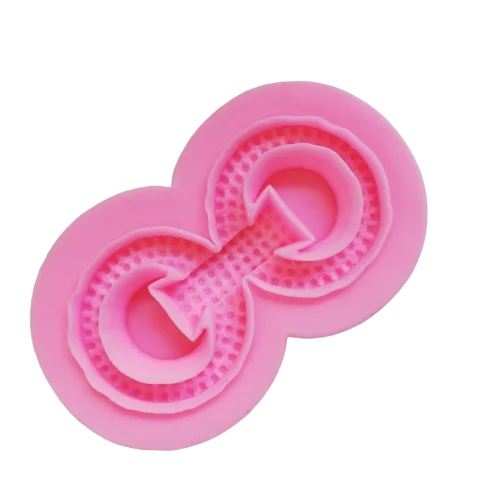 Belt buckle silicone mould, 8.5x4.5cm