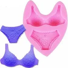 Silicone Mould Bikini Bra and Panty