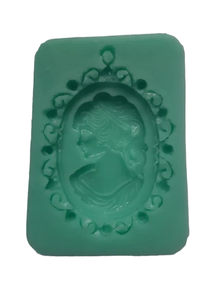 Cameo Brooch silicone mould