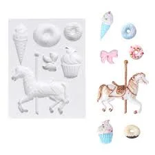 Silicone Mould Carousel Horse