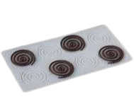 Chocolate Transfer swirl Silicone mould