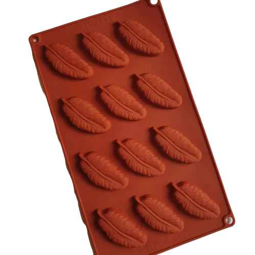 HL-9177 B, Silicone mould, Soap Chocolate Fondant, Feather