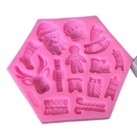 Silicone Mould Christmas Multi