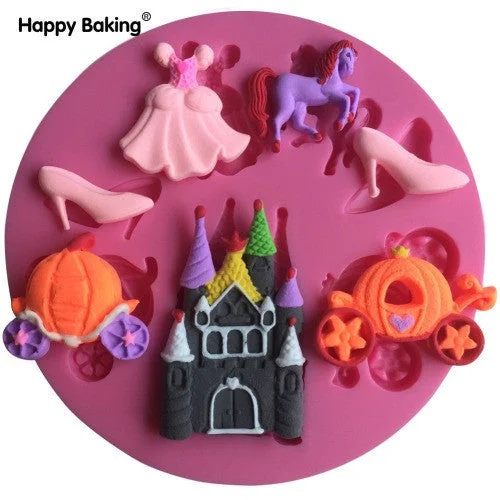 Cinderella silicone mould