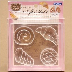 Croissant and Bread Roll Soft Silicone Mould