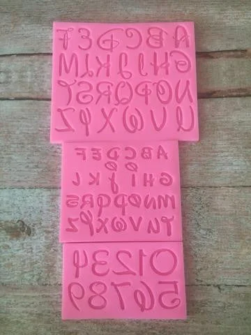 Silicone Mould Disney Alphabet