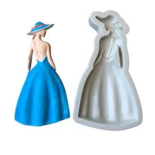 Fashion Lady Silicone Mould