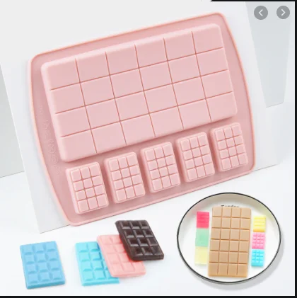 Silicone mould Chocolate slab Bars and Mini Bars