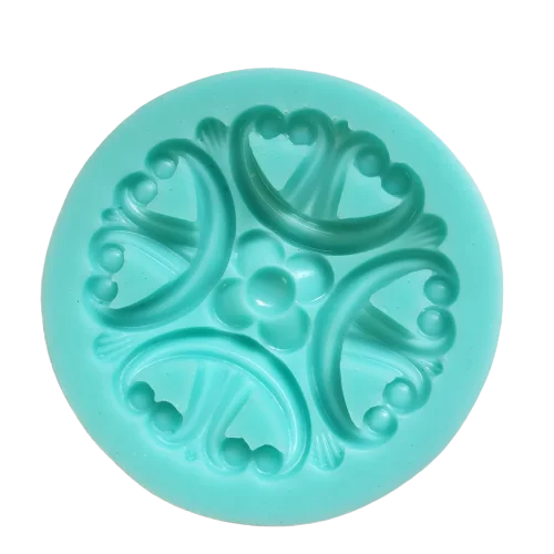 Flower Brooch silicone mould