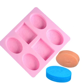 Silicone Mould Soap Lace Impression