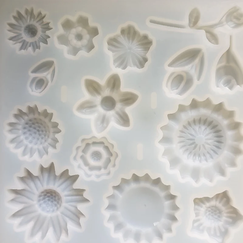 Flower Soft Resin Silicone Mould