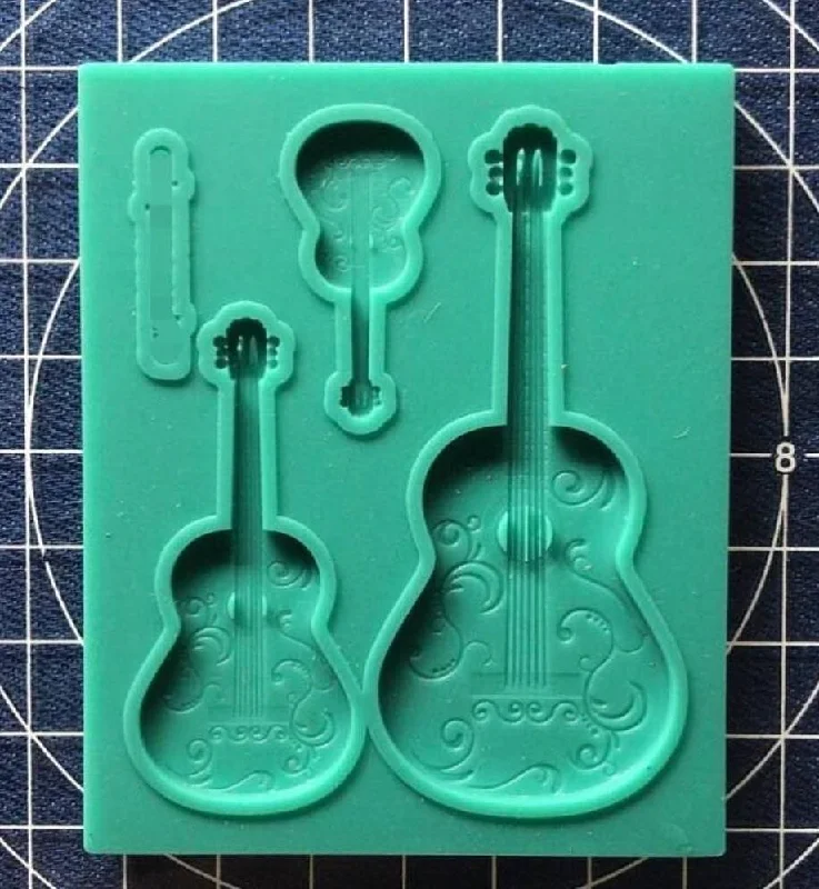 Guitar silicone mould