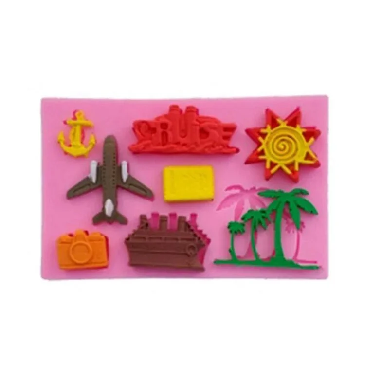 Holiday Travel silicone mould