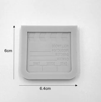 Hollywood Director Clapboard silicone mould