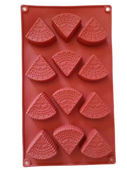 HL-9123 II, Silicone mould, Soap,Chocolate fondant,Triangle fan,