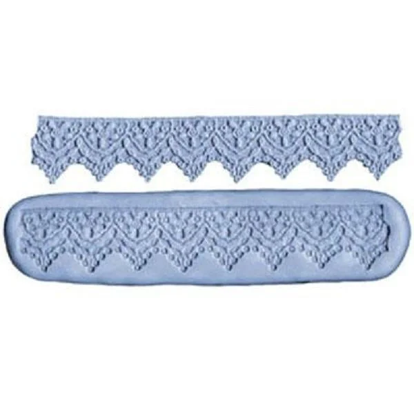 Lace border G silicone mould