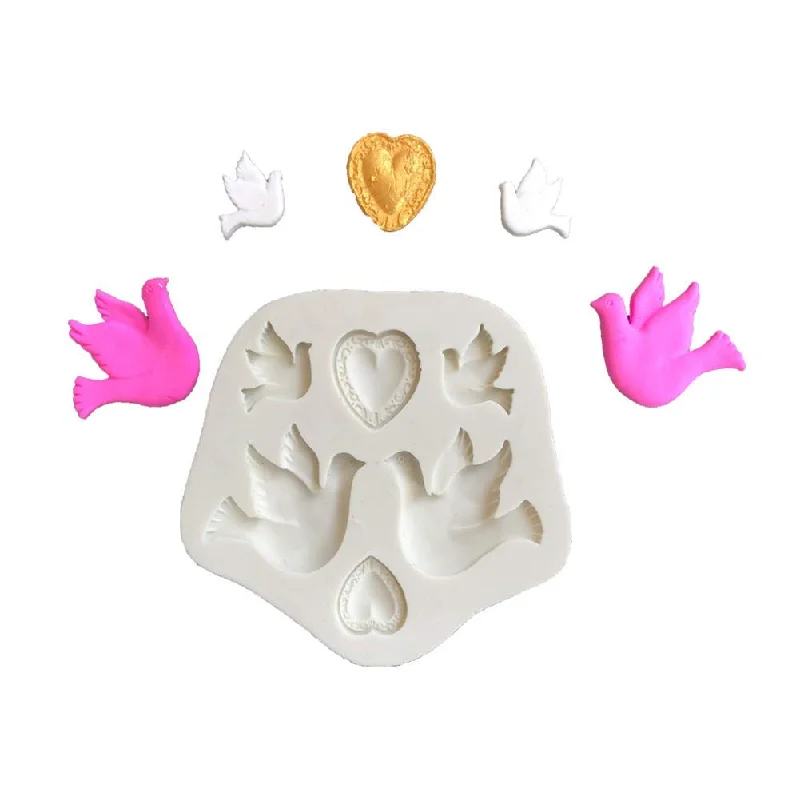 Love Birds Silicone mould, valentine