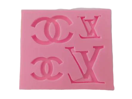 LV, CC logo silicone mould