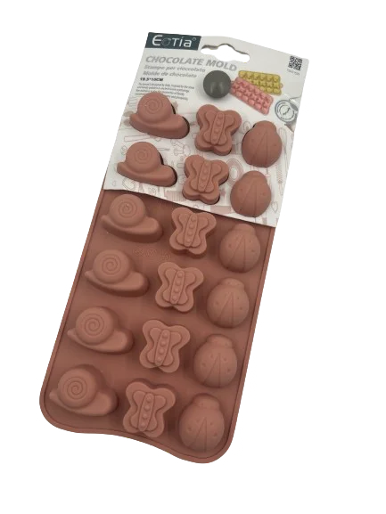 Nr111 Silicone Mould Chocolate Insects