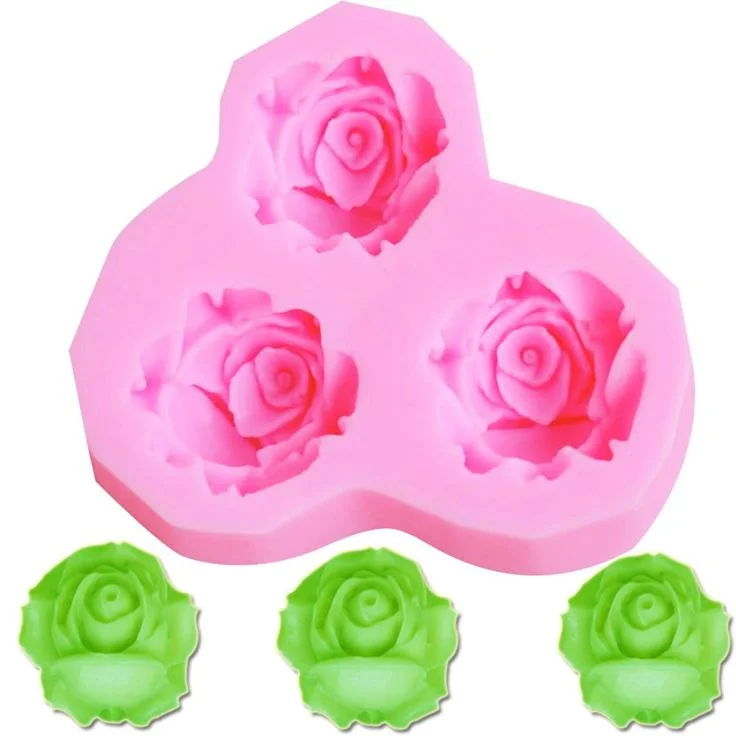 Rose silicone mould