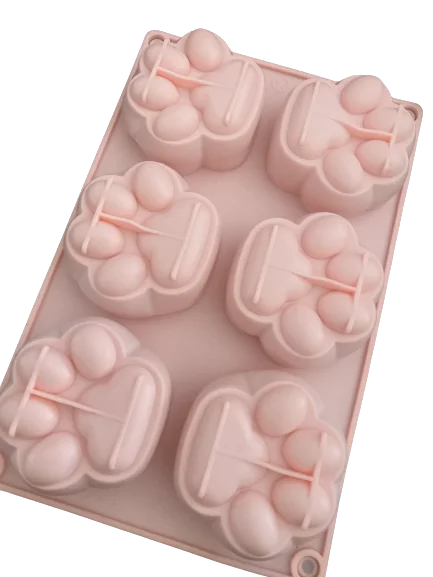 Silicone fondant Paws mould