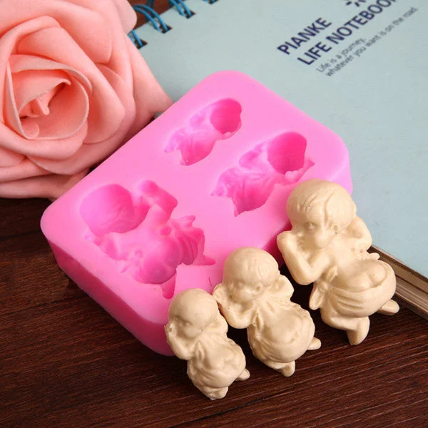 Silicone Mould Sleeping Baby