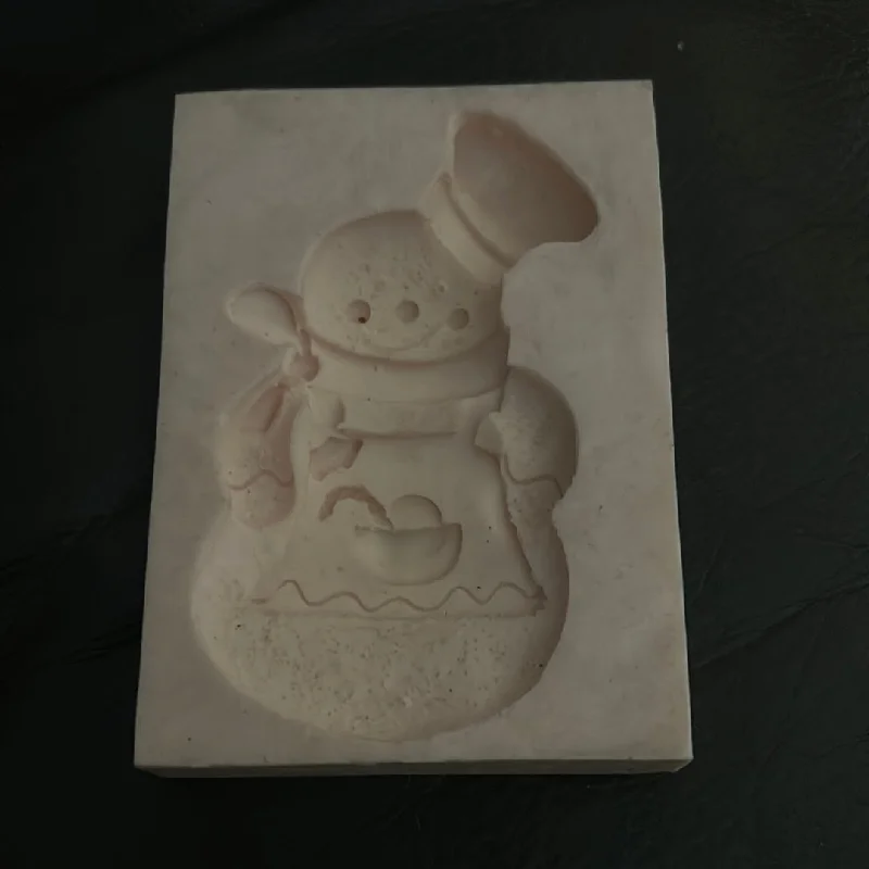 Silicone mould snowman