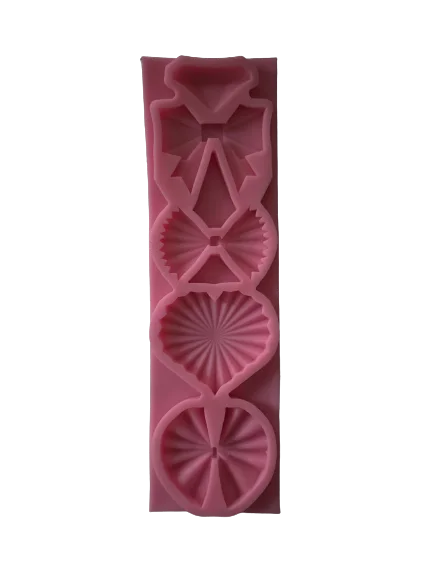 Silicone Mould Bow Border