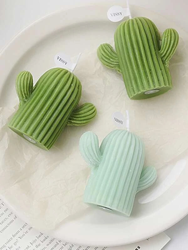 Silicone mould cactus, 6x7.5cm