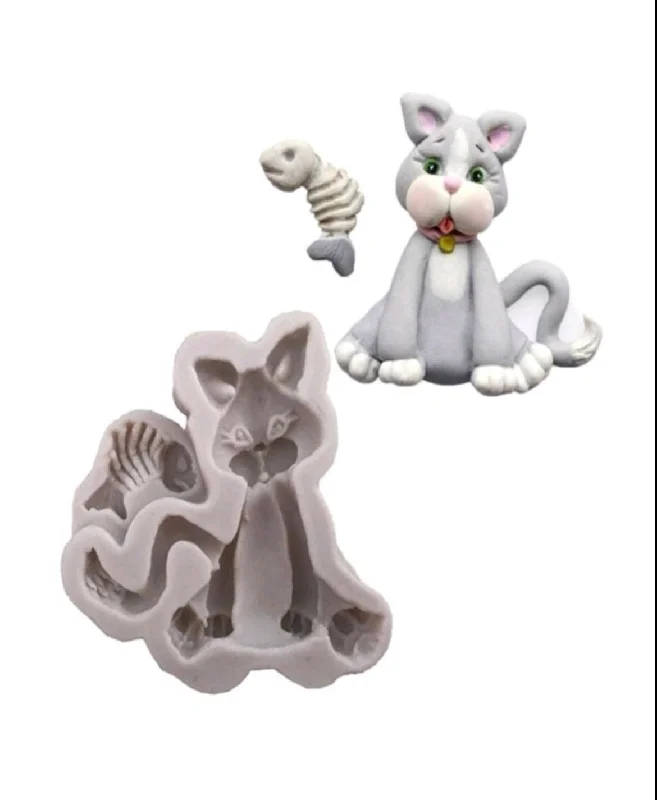 Silicone Mould Cat