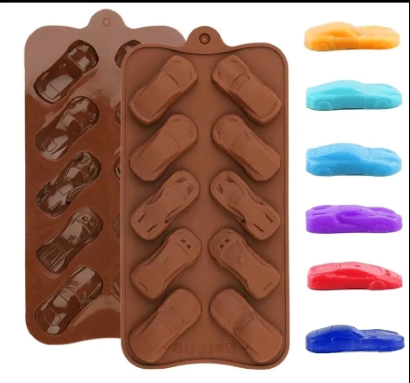 Silicone Mould Chocolate Car