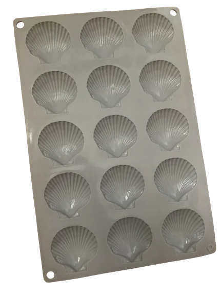 Silicone mould chocolate shell