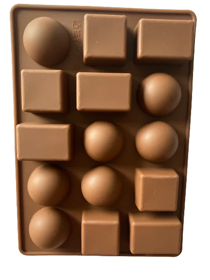 Silicone mould chocolate truffle shapes