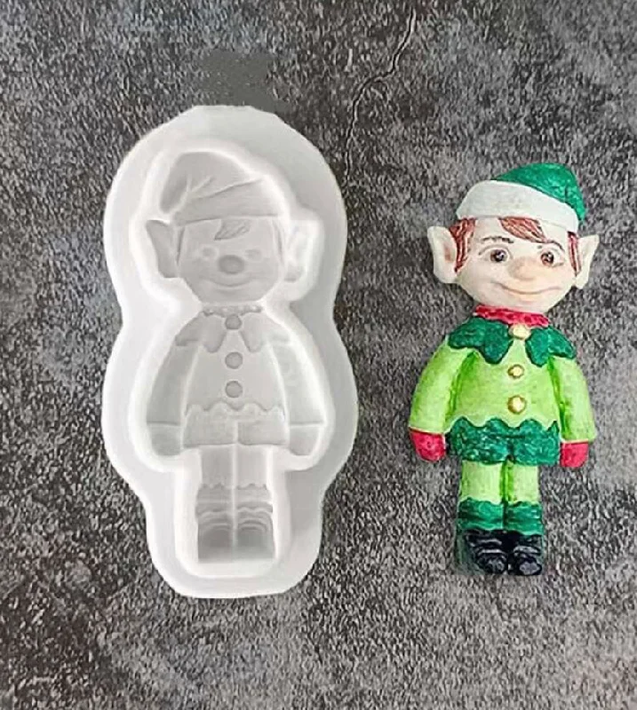 Silicone Mould Christmas Elf