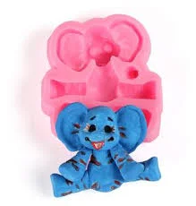 Silicone mould Elephant size 6cm