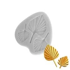 Silicone Mould Fan Palm Leaves Small